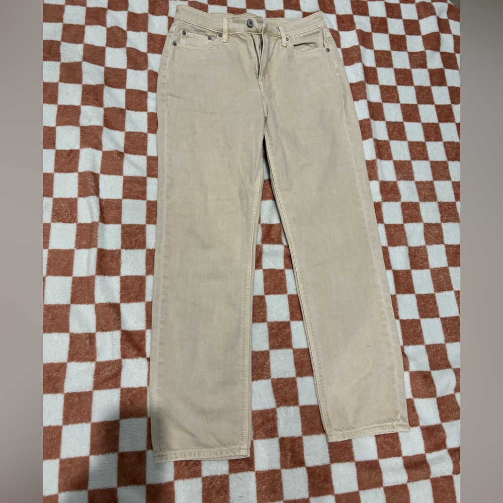 American Eagle Outfitters Tan Straight Pants